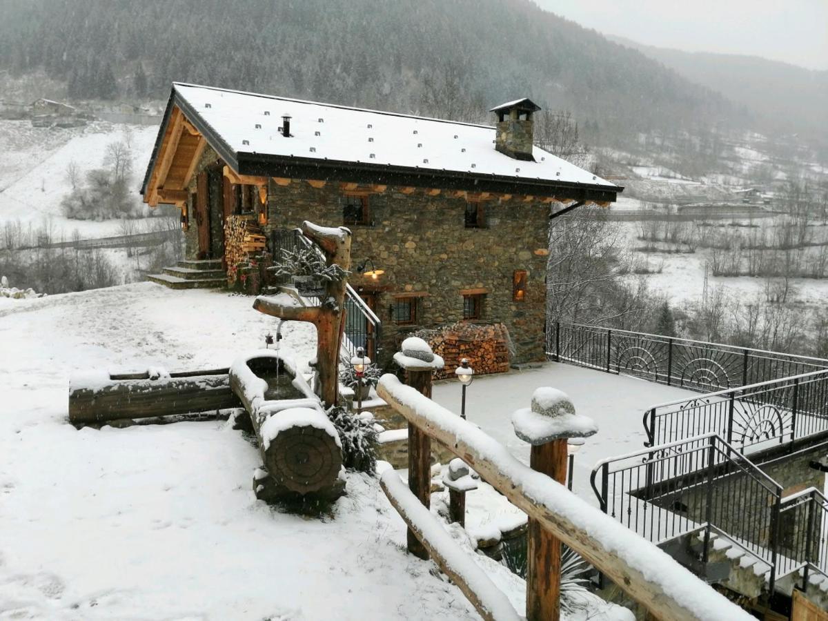 Chalet Cuore Selvatico Monno Exterior foto
